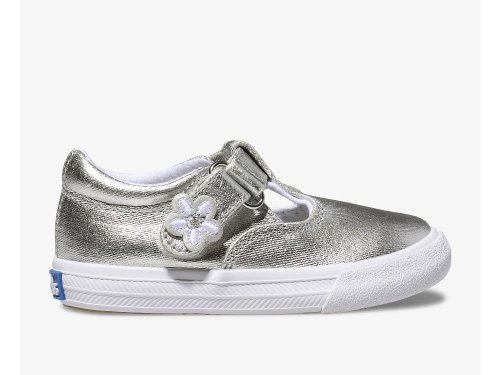 SlipOnSneakers Keds Daphne για κοριτσια ασημι | GR-13168