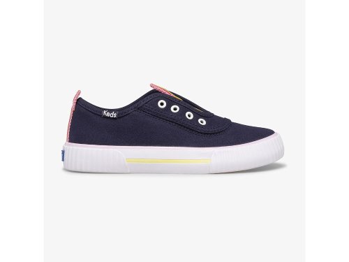 SlipOnSneakers Keds Topkick Washable Slip-On για κοριτσια σκουρο μπλε Πολύχρωμο | GR-32710