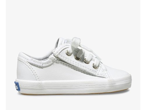 Αθλητικά Παπούτσια Keds Kickstart Jr. δερματινα Sneaker για κοριτσια ασπρα | GR-55447