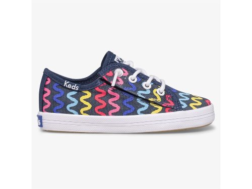 Αθλητικά Παπούτσια Keds Kickstart Seasonal Jr για κοριτσια σκουρο μπλε | GR-35406