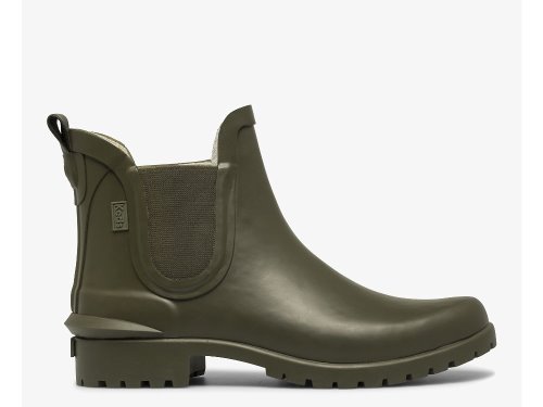 γαλοτσεσ Keds Rowan Rain Boot γυναικεια Ελιά | GR-29962