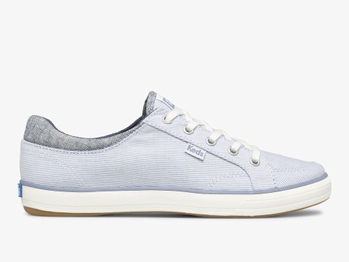 παπουτσιαμεκορδονια Keds Center II Chambray Stripe γυναικεια μπλε | GR-73387