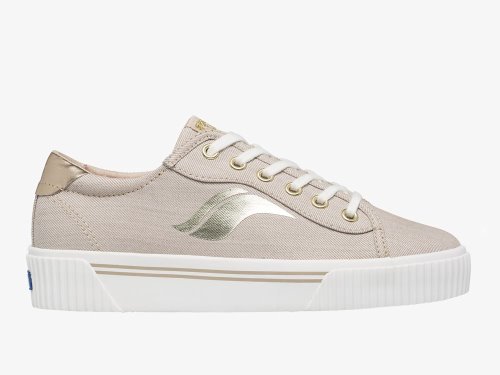 παπουτσιαμεκορδονια Keds Crew Kick Alto Soft Twill γυναικεια καφε | GR-20797