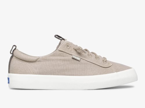 παπουτσιαμεκορδονια Keds Kickback καμβα Washable γυναικεια γκρι | GR-41743