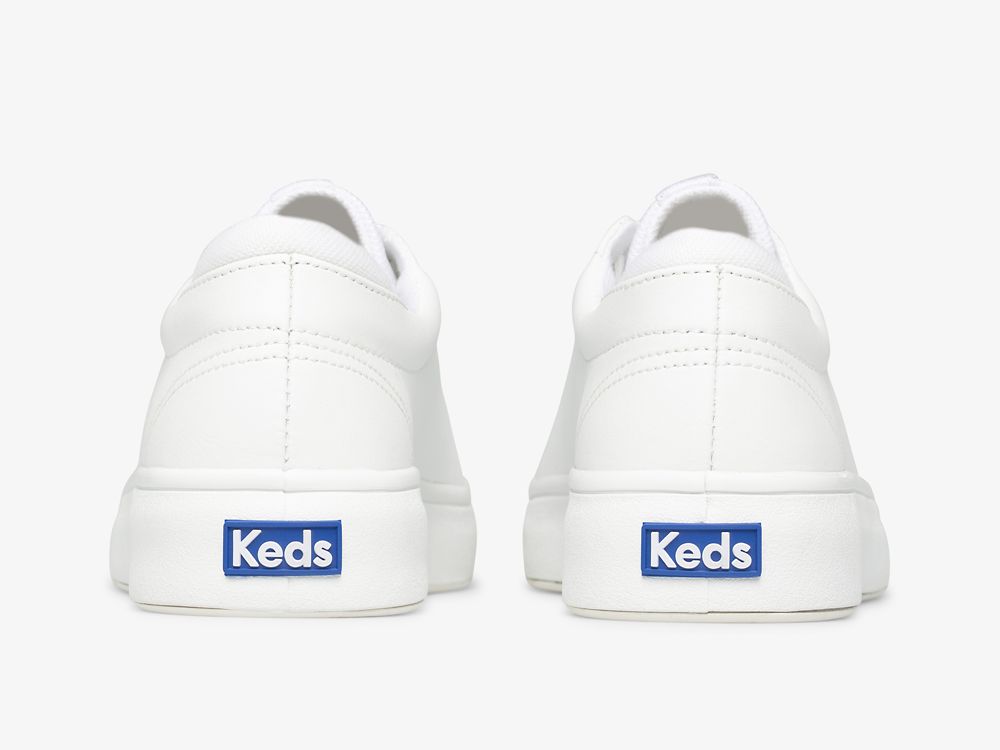 δερματινα Sneakers Keds Alley δερματινα γυναικεια ασπρα | GR-49410