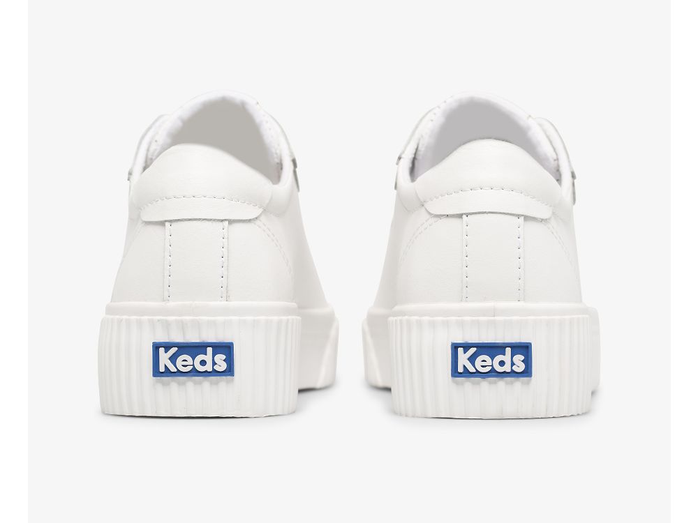 δερματινα Sneakers Keds Crew Kick Alto δερματινα γυναικεια ασπρα | GR-97203