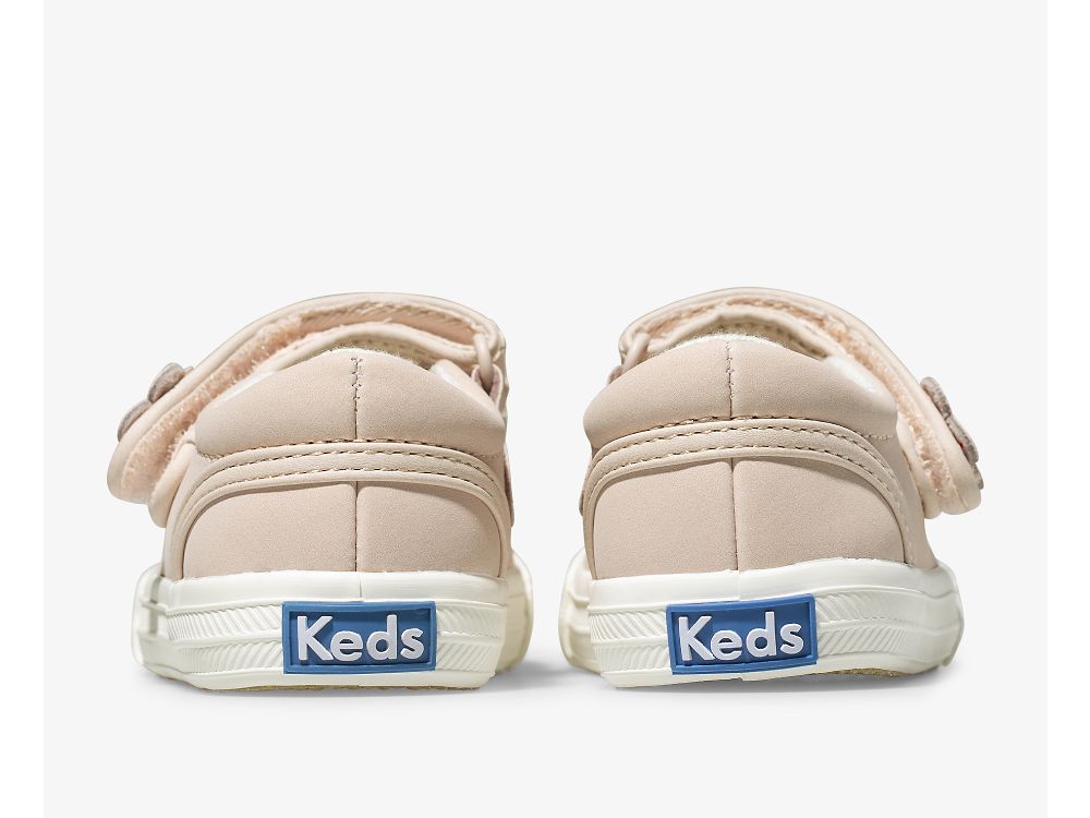 δερματινα Sneakers Keds Ella Mary Jane για κοριτσια ροζ | GR-12135