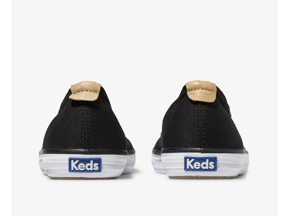 SlipOnSneakers Keds Bryn γυναικεια μαυρα | GR-68600