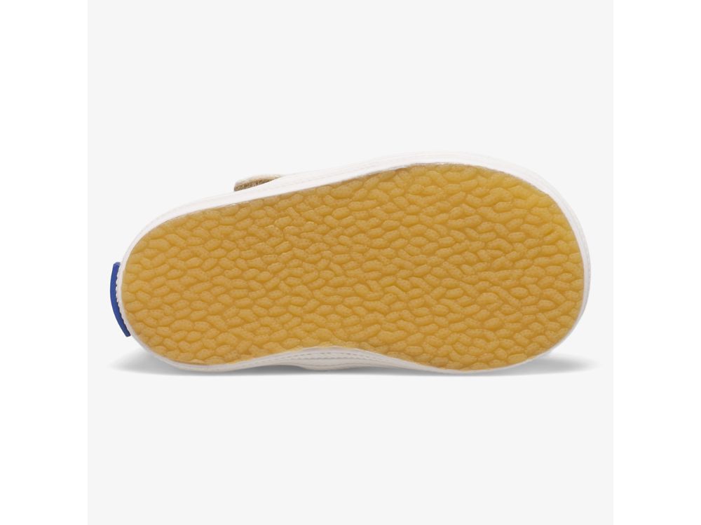 SlipOnSneakers Keds Champion toe Cap T-λουρακια για κοριτσια χρυσο χρωμα | GR-00982