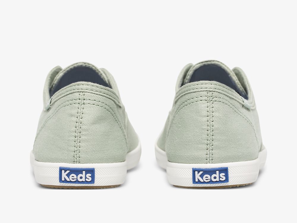 SlipOnSneakers Keds Chillax Washable Feat. Organic βαμβακερα γυναικεια μεντα | GR-34534