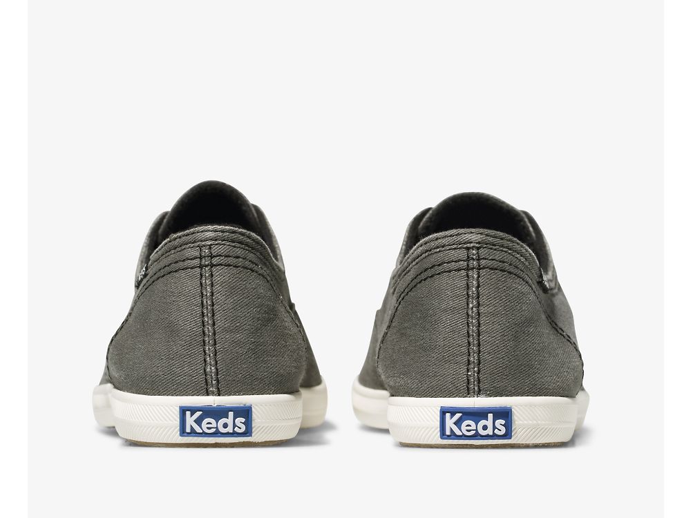 SlipOnSneakers Keds Chillax Washable γυναικεια γκρι | GR-22854