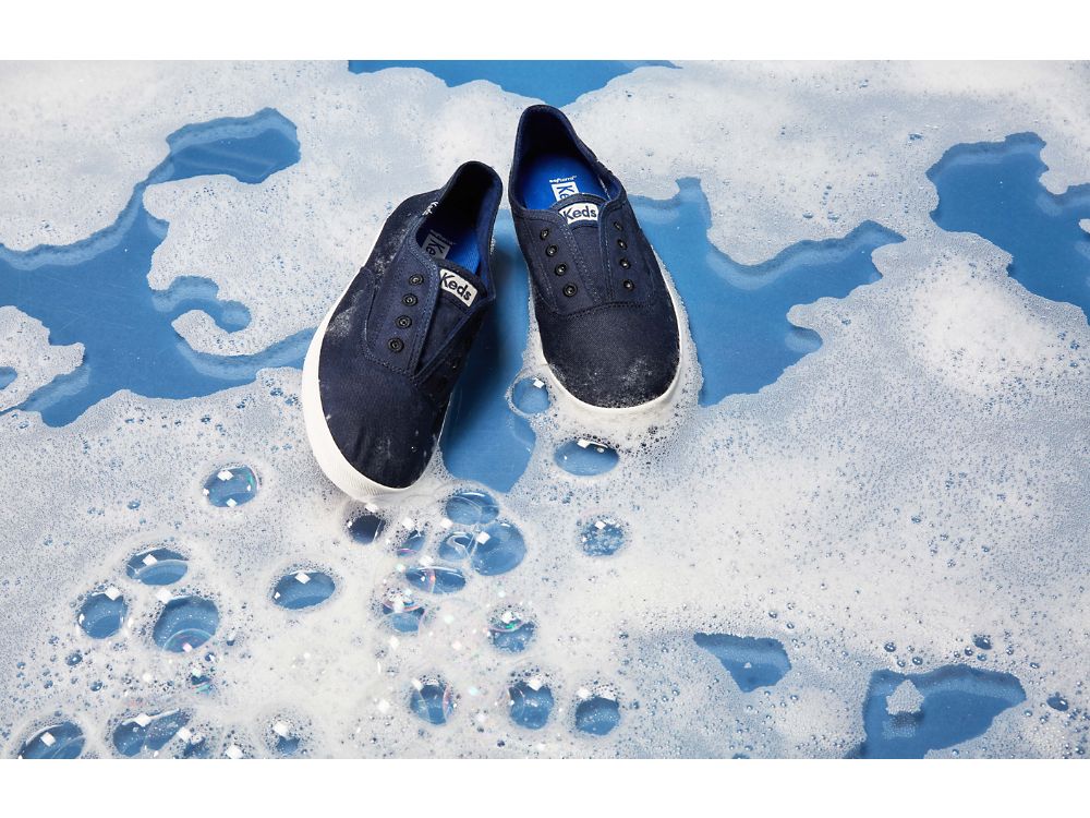 SlipOnSneakers Keds Chillax Washable γυναικεια μπλε | GR-62475