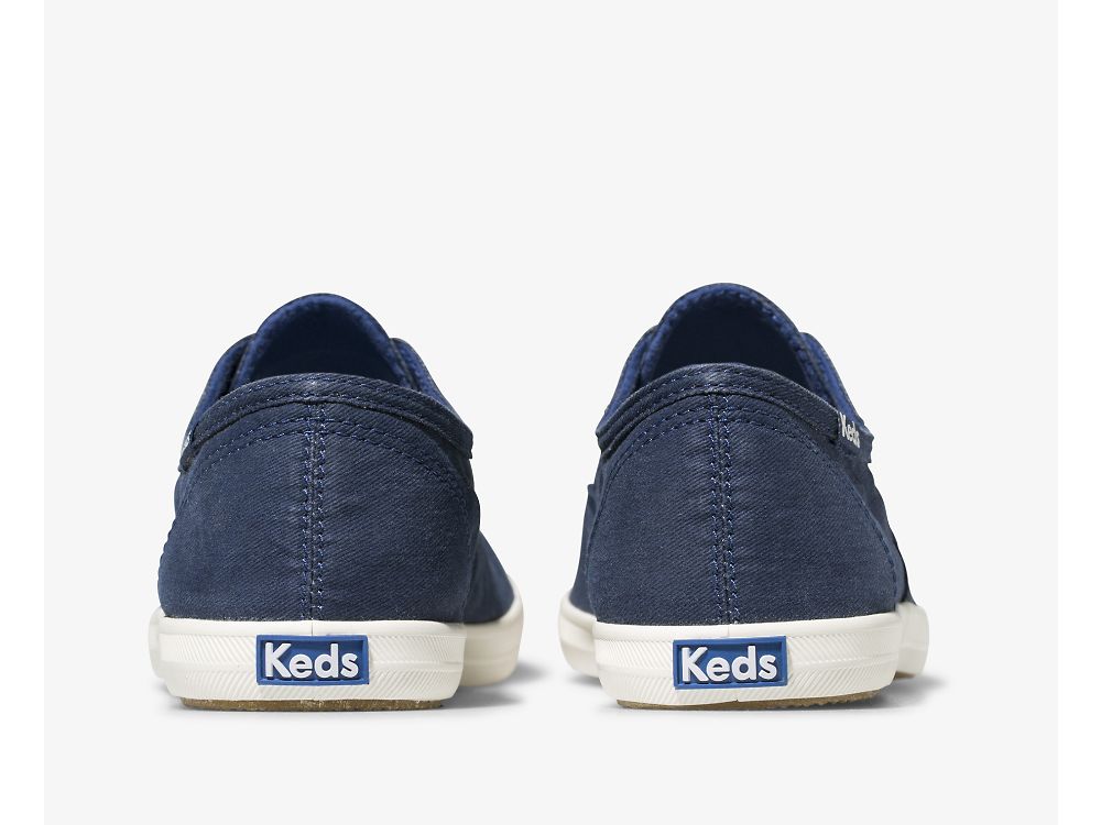 SlipOnSneakers Keds Chillax Washable γυναικεια μπλε | GR-62475