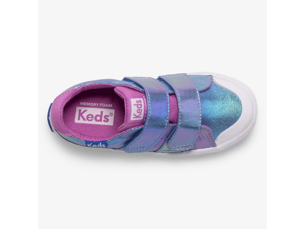 SlipOnSneakers Keds Courtney HL για κοριτσια μπλε Πολύχρωμο | GR-12021