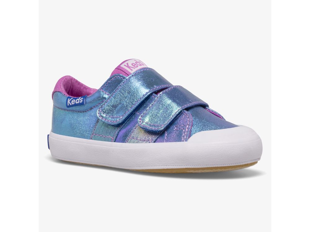 SlipOnSneakers Keds Courtney HL για κοριτσια μπλε Πολύχρωμο | GR-12021