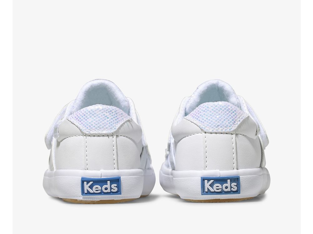 SlipOnSneakers Keds Courtney HL για κοριτσια ασπρα | GR-46578