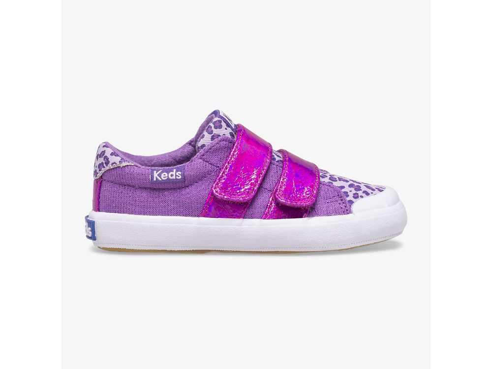 SlipOnSneakers Keds Courtney HL για κοριτσια μωβ | GR-55509