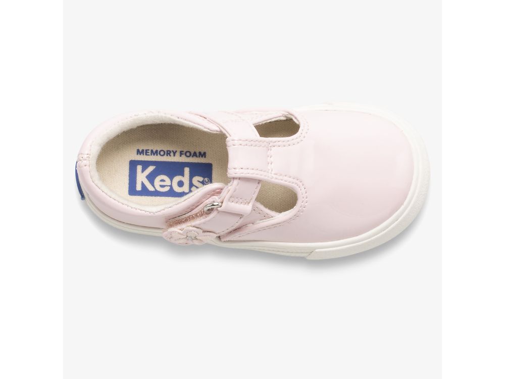 SlipOnSneakers Keds Daphne λουστρινι Sneaker για κοριτσια ροζ | GR-44024