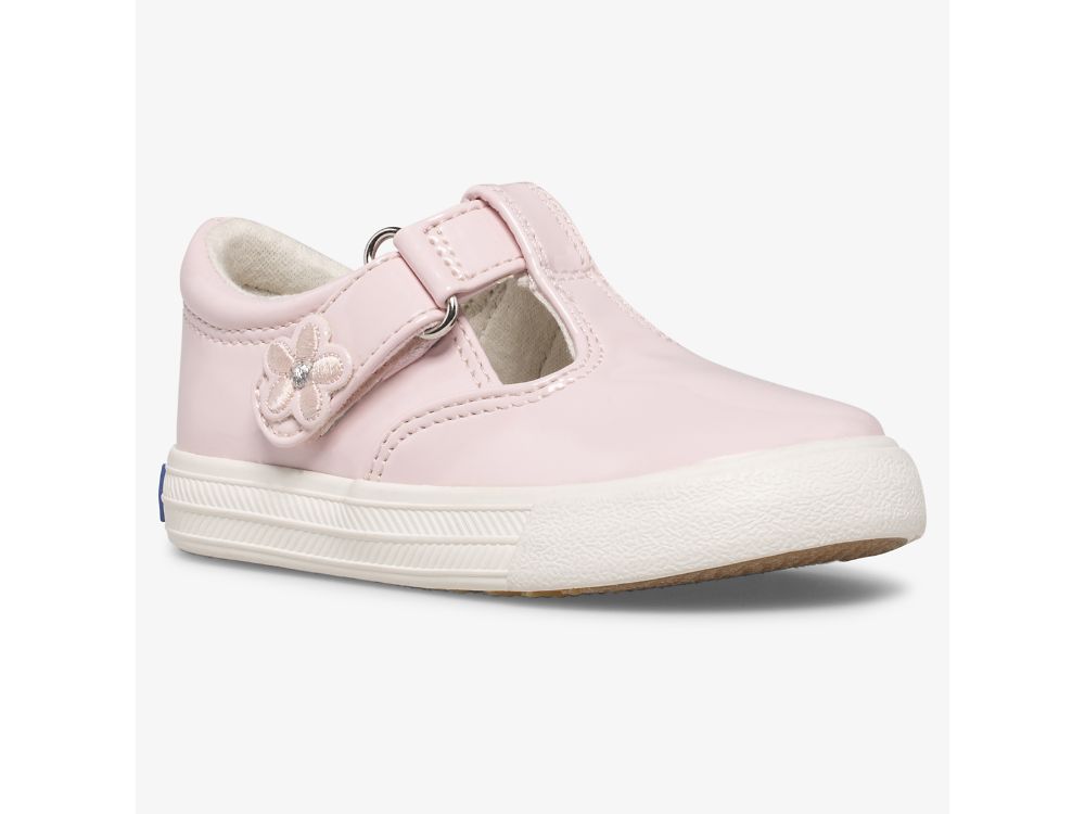 SlipOnSneakers Keds Daphne λουστρινι Sneaker για κοριτσια ροζ | GR-44024