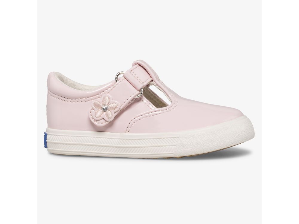 SlipOnSneakers Keds Daphne λουστρινι Sneaker για κοριτσια ροζ | GR-44024