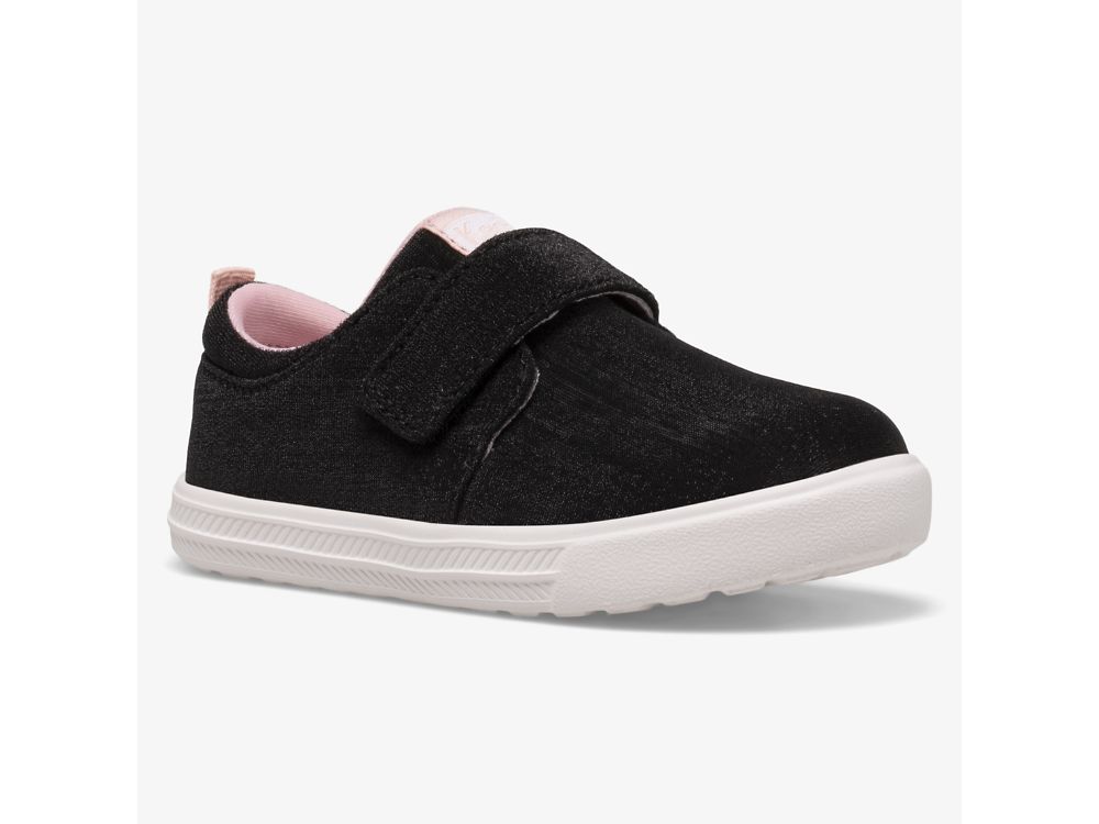 SlipOnSneakers Keds Finlee Flex για κοριτσια μαυρα | GR-20596