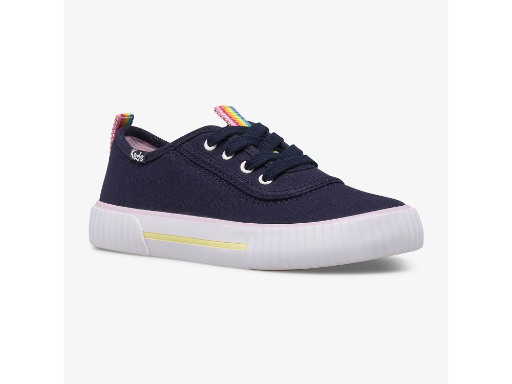 SlipOnSneakers Keds Topkick Washable Slip-On για κοριτσια σκουρο μπλε Πολύχρωμο | GR-32710