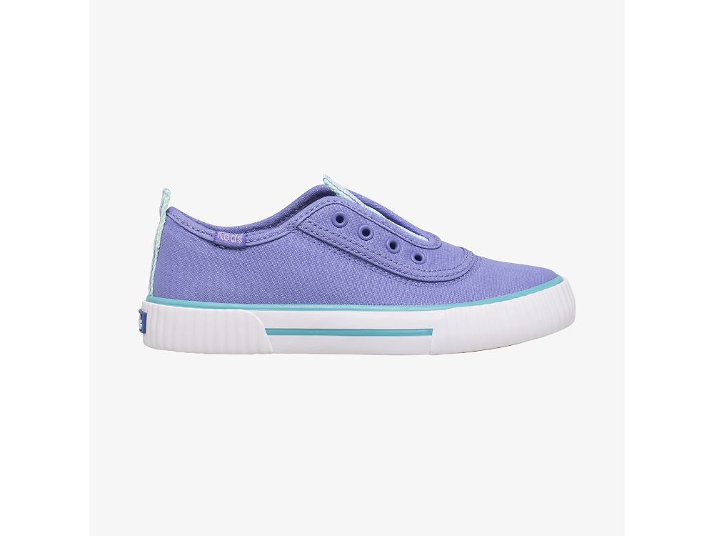 SlipOnSneakers Keds Topkick Washable Slip-On για κοριτσια μωβ τυρκουάζ | GR-50743