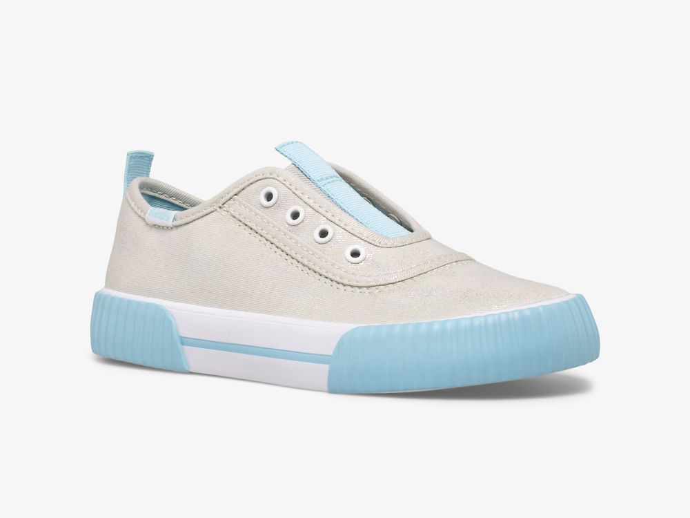 SlipOnSneakers Keds Topkick Washable Slip-On για κοριτσια γκρι | GR-84741