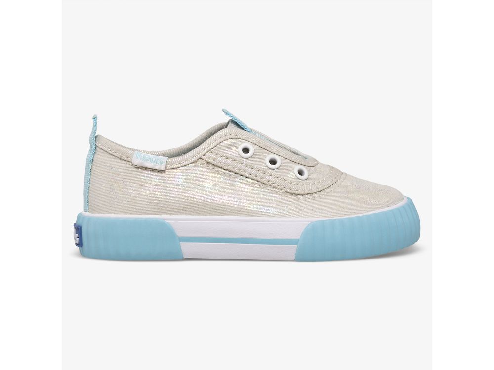 SlipOnSneakers Keds Topkick Washable Slip On Jr για κοριτσια γκρι Πολύχρωμο | GR-86594