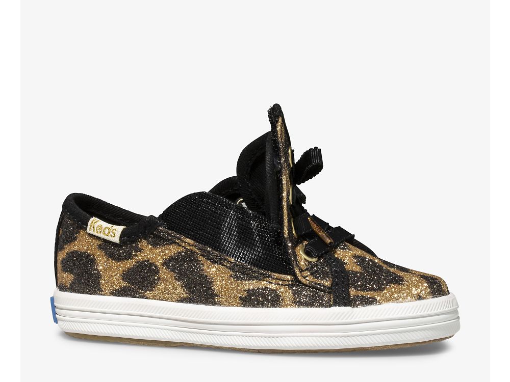 Αθλητικά Παπούτσια Keds Kate Spade New York Kickstart Jr. Glitter Leopard για κοριτσια λεοπαρ | GR-16300