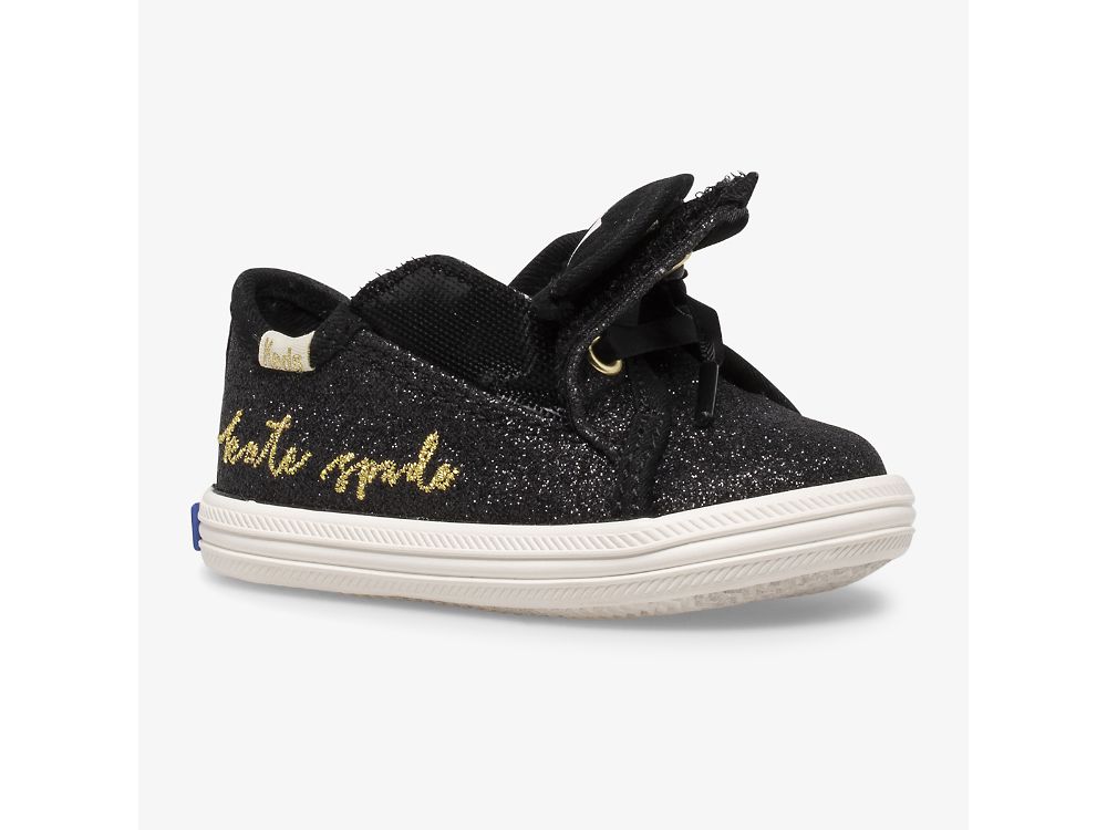 Αθλητικά Παπούτσια Keds Kate Spade New York Kickstart Glitter Crib για κοριτσια μαυρα | GR-33465