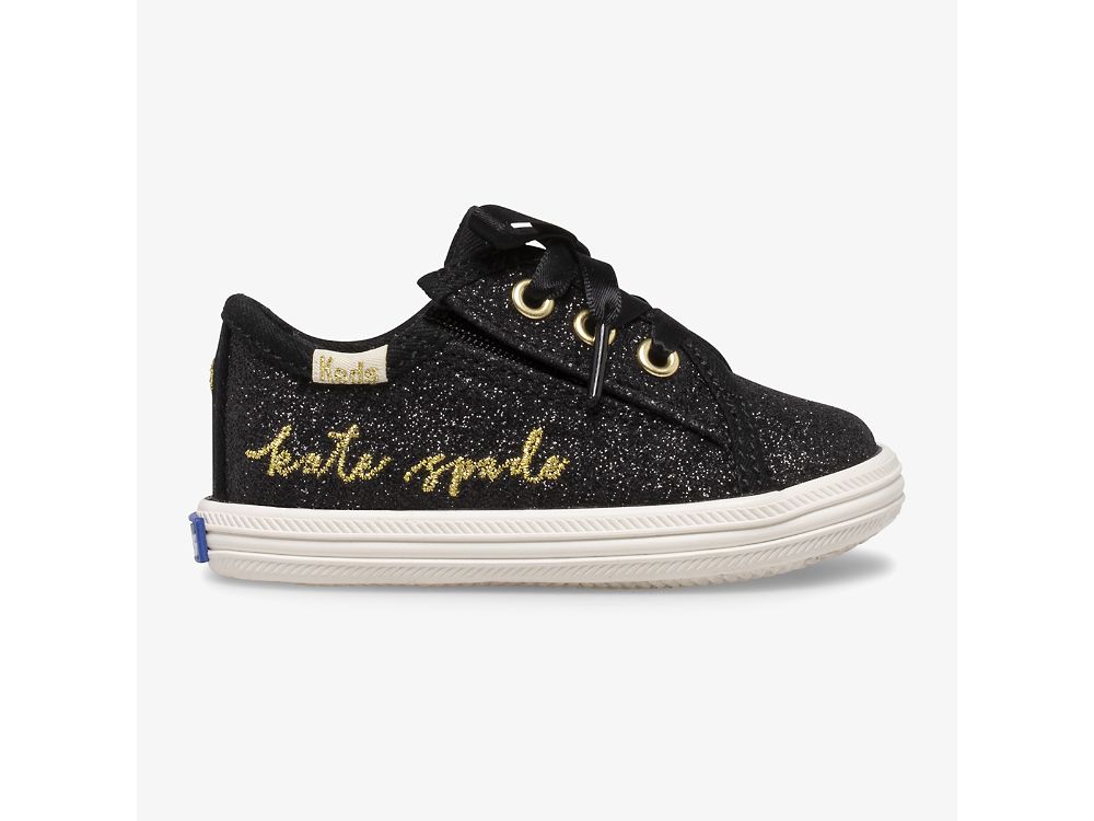 Αθλητικά Παπούτσια Keds Kate Spade New York Kickstart Glitter Crib για κοριτσια μαυρα | GR-33465