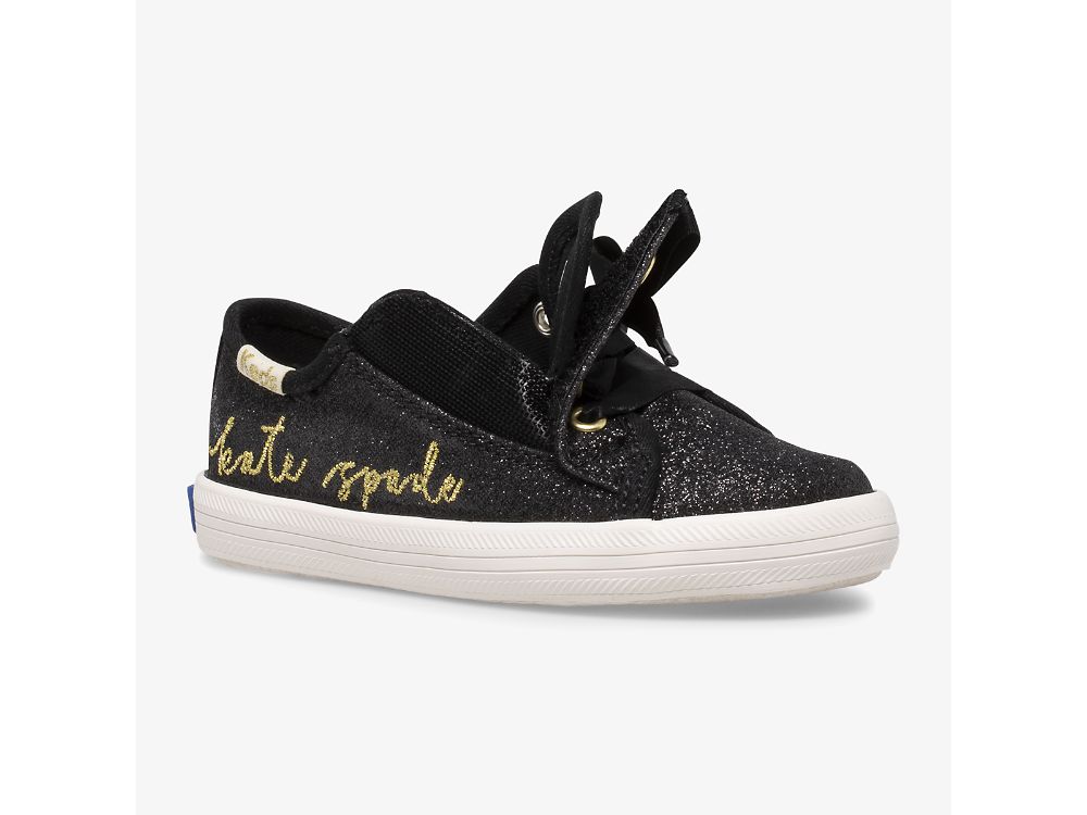 Αθλητικά Παπούτσια Keds Kate Spade New York Kickstart Jr Script για κοριτσια μαυρα | GR-50971