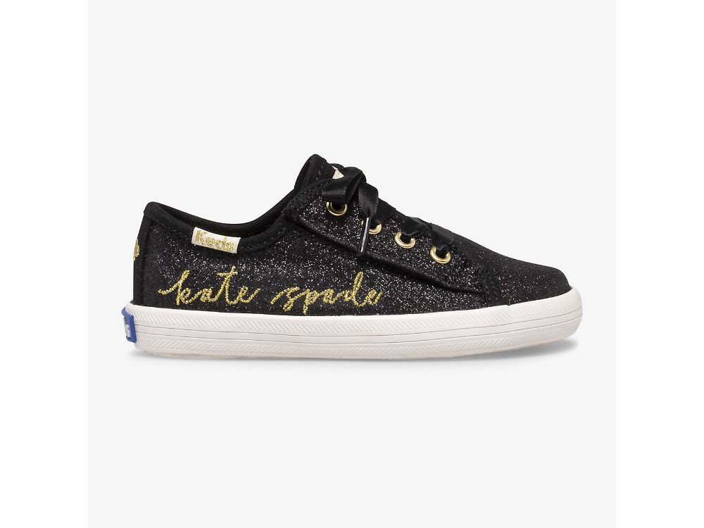 Αθλητικά Παπούτσια Keds Kate Spade New York Kickstart Jr Script για κοριτσια μαυρα | GR-52247