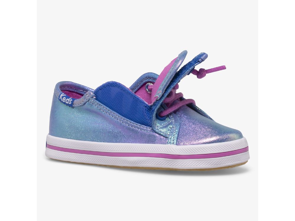 Αθλητικά Παπούτσια Keds Kickstart Seasonal Jr για κοριτσια μπλε Πολύχρωμο | GR-00161