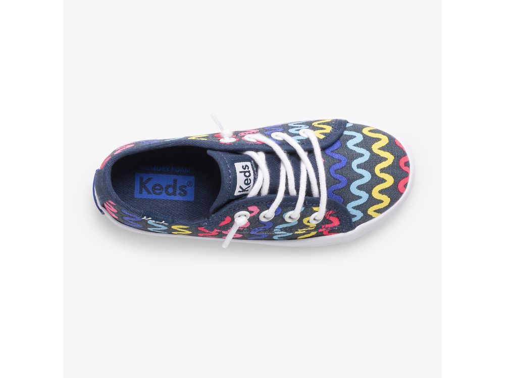 Αθλητικά Παπούτσια Keds Kickstart Seasonal Jr για κοριτσια σκουρο μπλε | GR-48878