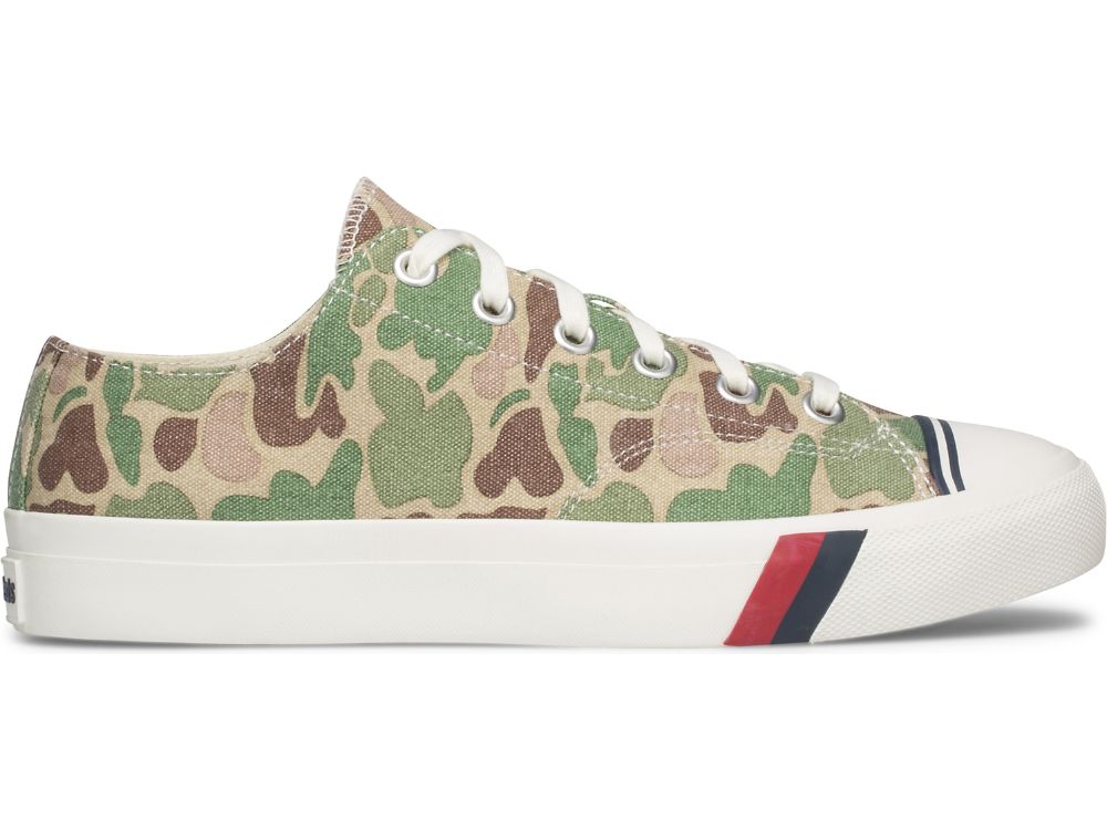 Αθλητικά Παπούτσια Keds Royal Lo Camo ανδρικα Ελιά | GR-78480