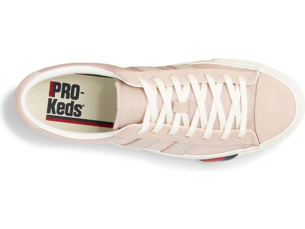 Αθλητικά Παπούτσια Keds Royal Plus Lo Ballistic νάιλον ανδρικα ανοιχτο κοραλι | GR-33969