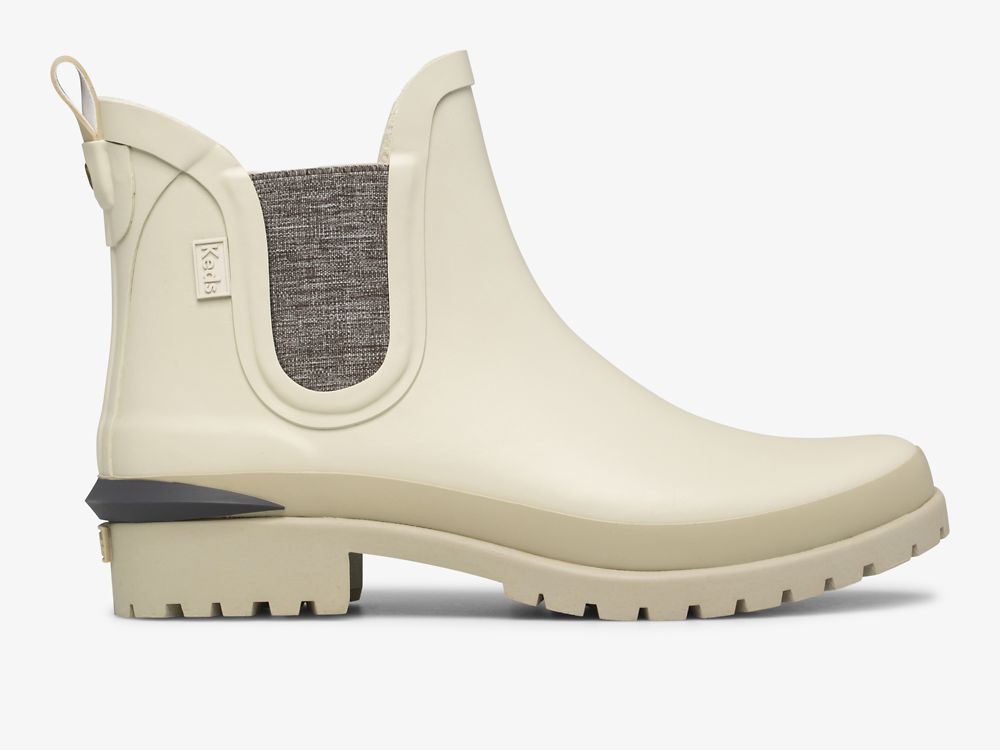 γαλοτσεσ Keds Rowan Rain Boot Heather γυναικεια Μπεζ | GR-80928