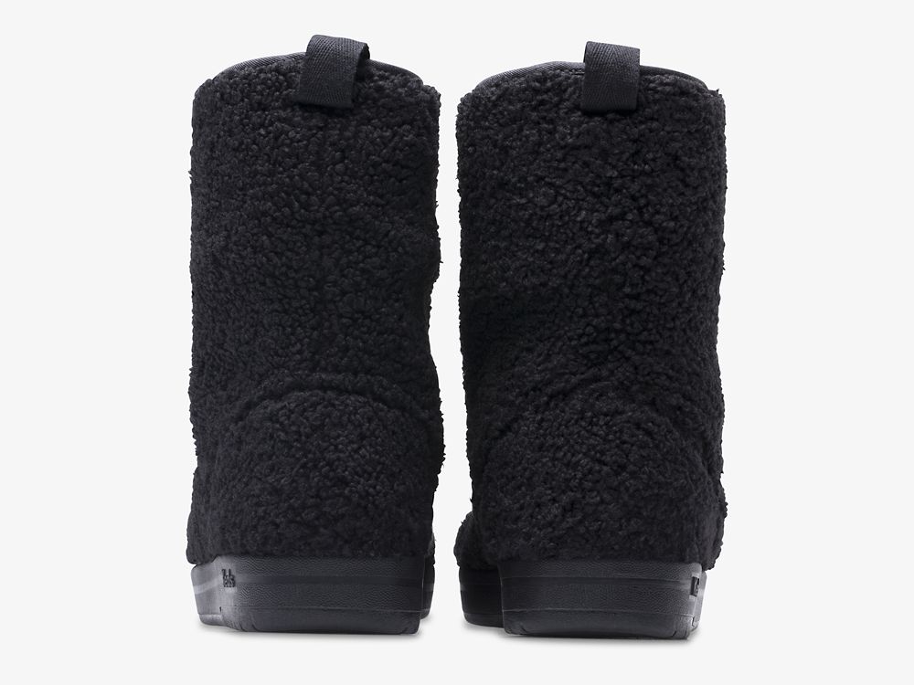 μποτεσ Keds Tally Boot Faux Shearling γυναικεια μαυρα | GR-89384