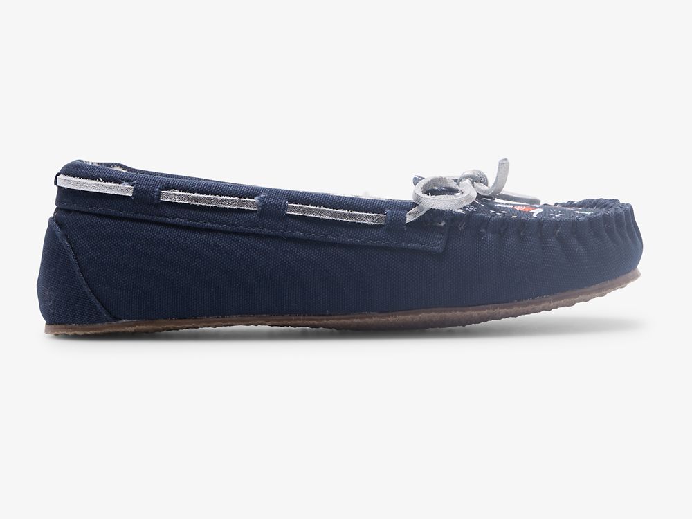 παντοφλες Keds Moccasin παντοφλες γυναικεια σκουρο μπλε Πολύχρωμο | GR-15453