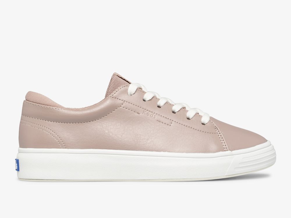 παπουτσιαμεκορδονια Keds Alley Coated Twill γυναικεια ανοιχτο μωβ | GR-88838