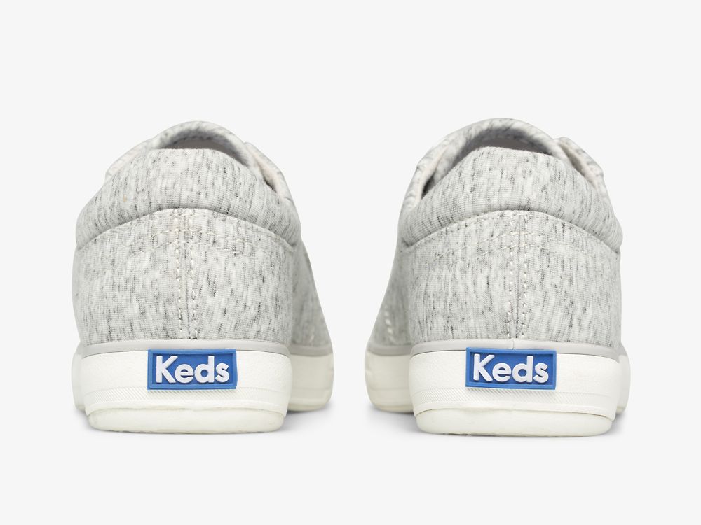 παπουτσιαμεκορδονια Keds Center ll Jersey γυναικεια γκρι | GR-64346