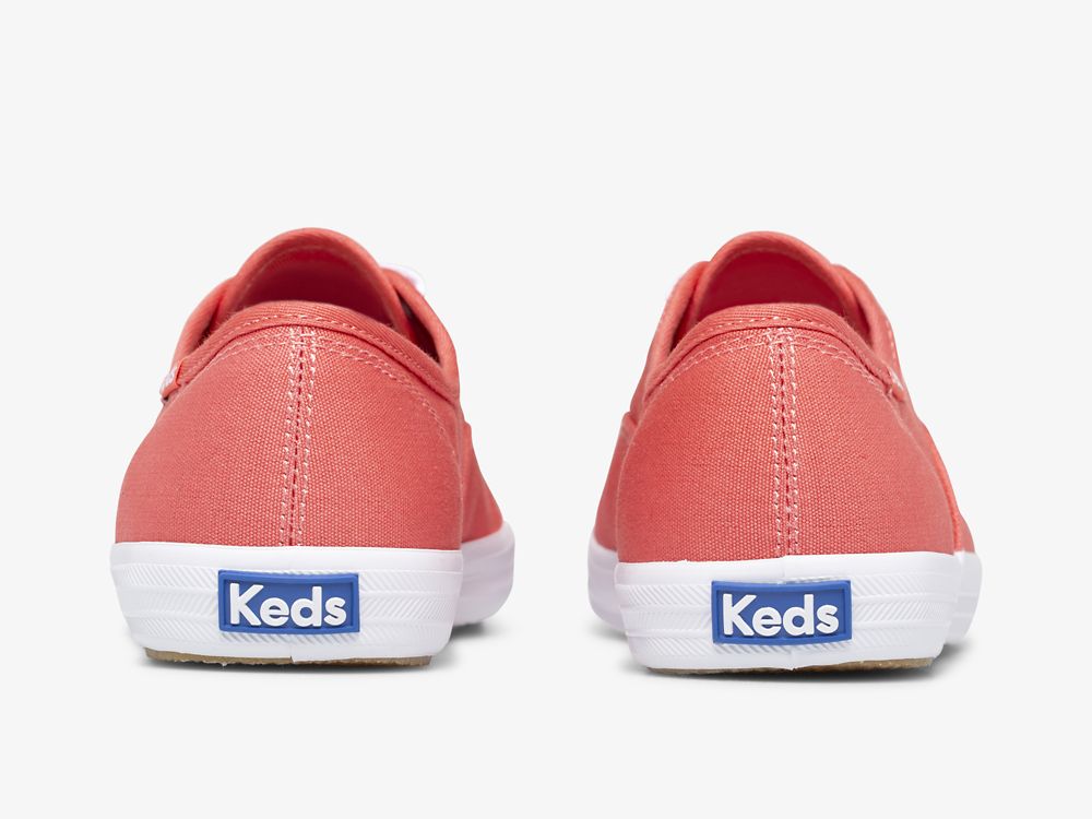 παπουτσιαμεκορδονια Keds Champion Feat. Organic βαμβακερα γυναικεια ροζ | GR-66313