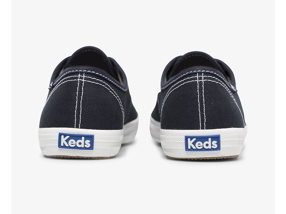 παπουτσιαμεκορδονια Keds Champion Feat. Organic βαμβακερα γυναικεια βαθυ σκουρο μπλε | GR-97712