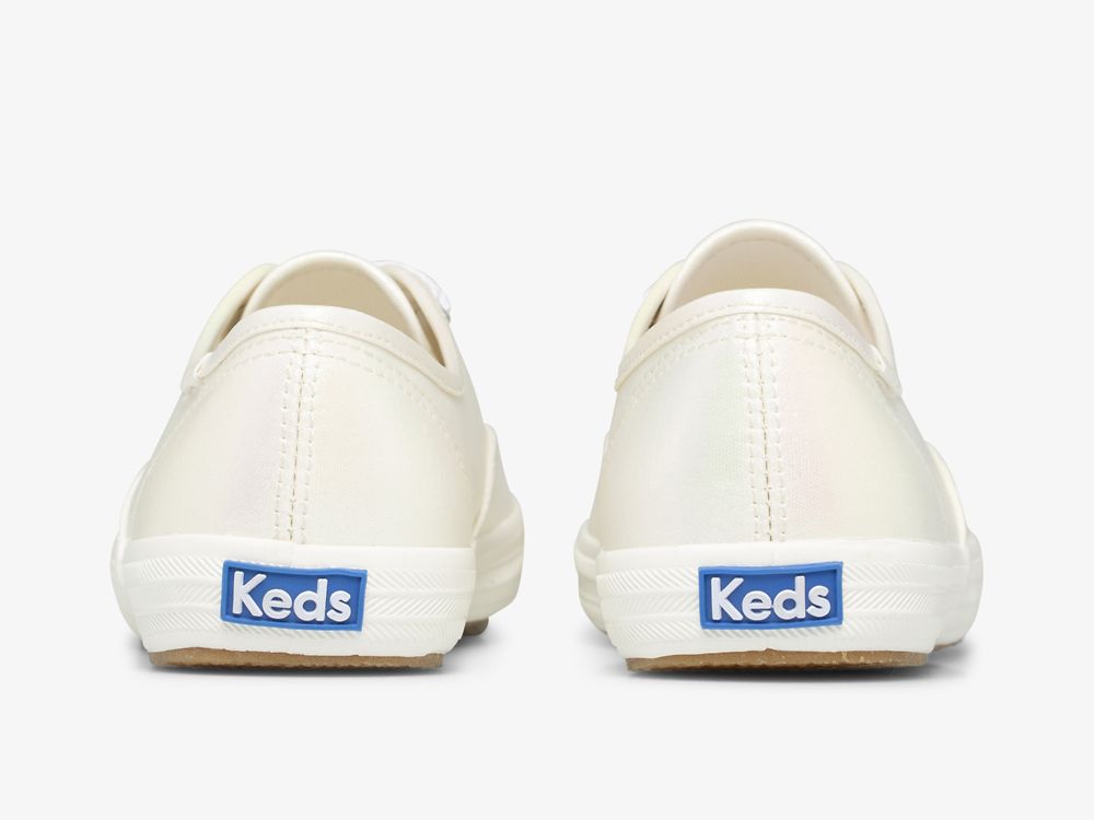 παπουτσιαμεκορδονια Keds Champion Iridescent καμβα γυναικεια ασπρα Πολύχρωμο | GR-88370