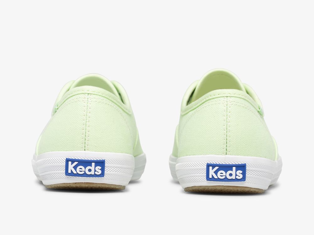 παπουτσιαμεκορδονια Keds Champion καμβα Washable γυναικεια πρασινο | GR-38955