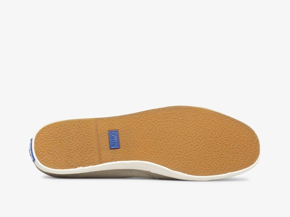 παπουτσιαμεκορδονια Keds Chillax Mini Twill Washable γυναικεια καφε | GR-70250