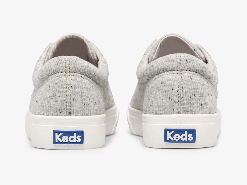 παπουτσιαμεκορδονια Keds Jump Kick Speckle Knit γυναικεια γκρι | GR-71776