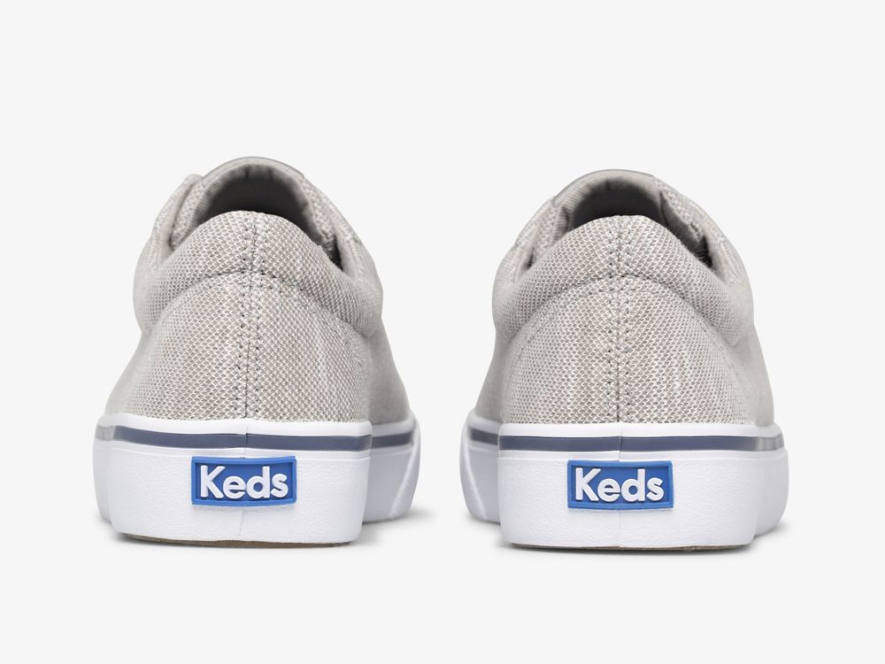 παπουτσιαμεκορδονια Keds Jump Kick Stripey Knit γυναικεια γκρι | GR-21716